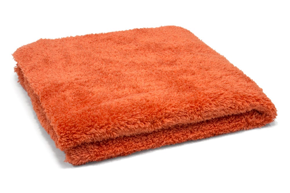 Autofiber Bulk Towel Orange FULL CASE [Korean Plush 470] 470gsm 16"x16" -100/case