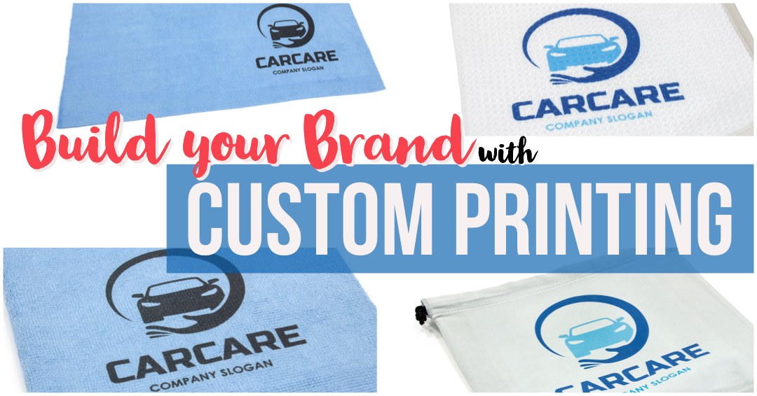 Build your Brand! - Custom Printing on Microfiber Towels