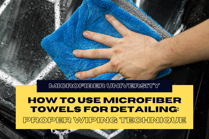 Proper Towel Wiping Technique