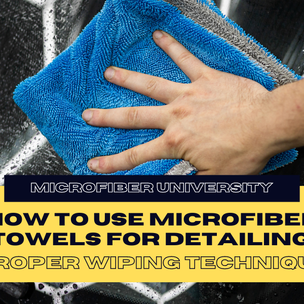 Proper Towel Wiping Technique