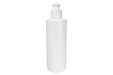 General Car Care Bottle White Push-Pull Closure 8 oz. White HDPE Bottle