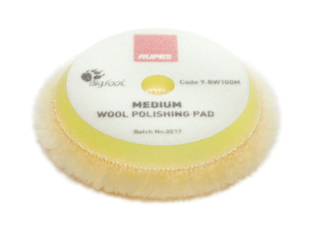 Rupes Pad D-A Medium Wool Polishing Pad