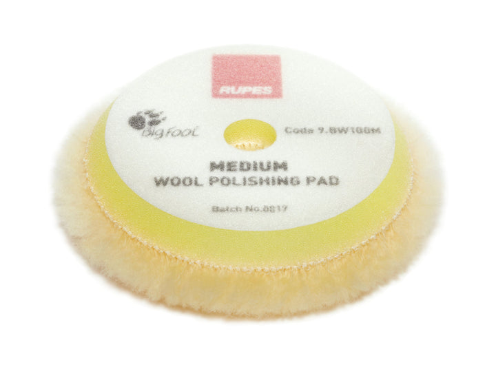 Rupes Pad D-A Medium Wool Polishing Pad