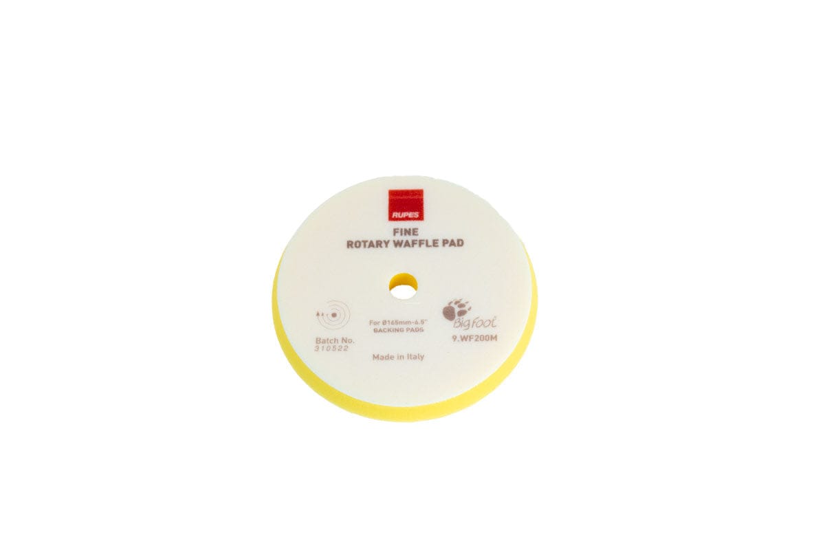 Rupes Pad WAFFLE FINE Polishing Foam Pad for Rotary Polishers