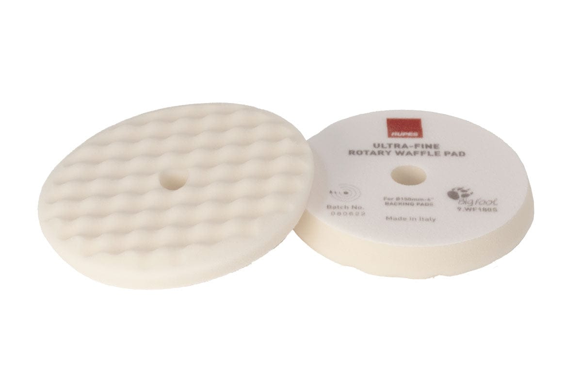 Rupes Pad WAFFLE ULTRA-FINE Polishing Foam Pad for Rotary Polishers