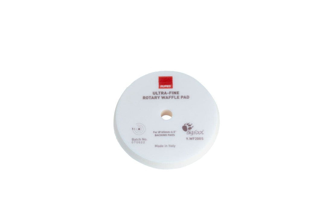 Rupes Pad WAFFLE ULTRA-FINE Polishing Foam Pad for Rotary Polishers