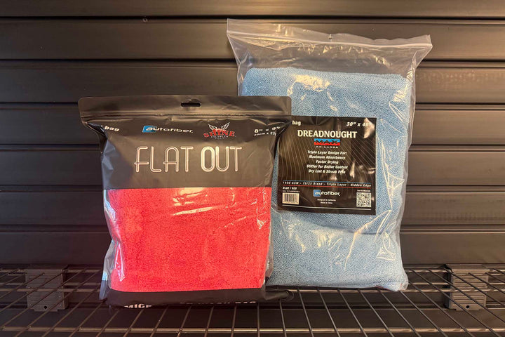 Autofiber Bundle Kit 4th of July Drying Towel &amp; Wash Pad Kit