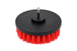 General Car Care Brush Medium (Red) [Drill Brush] Carpet and Upholstery Drill Attachment