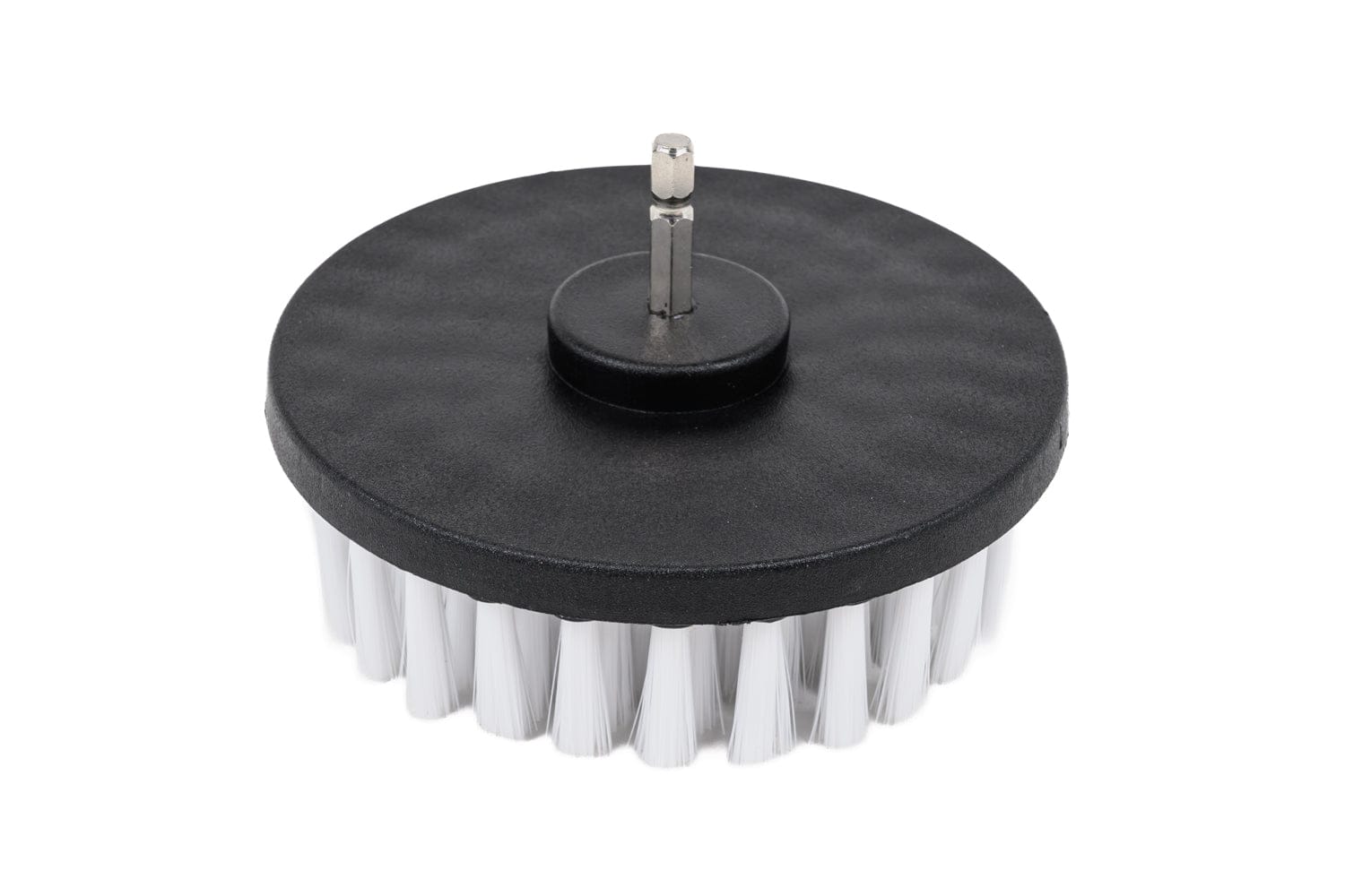 General Car Care Brush Soft (White) [Drill Brush] Carpet and Upholstery Drill Attachment