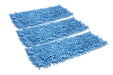 Autofiber [Shop Mop] 20" Noodle Microfiber Mop Pads- 3 Pack