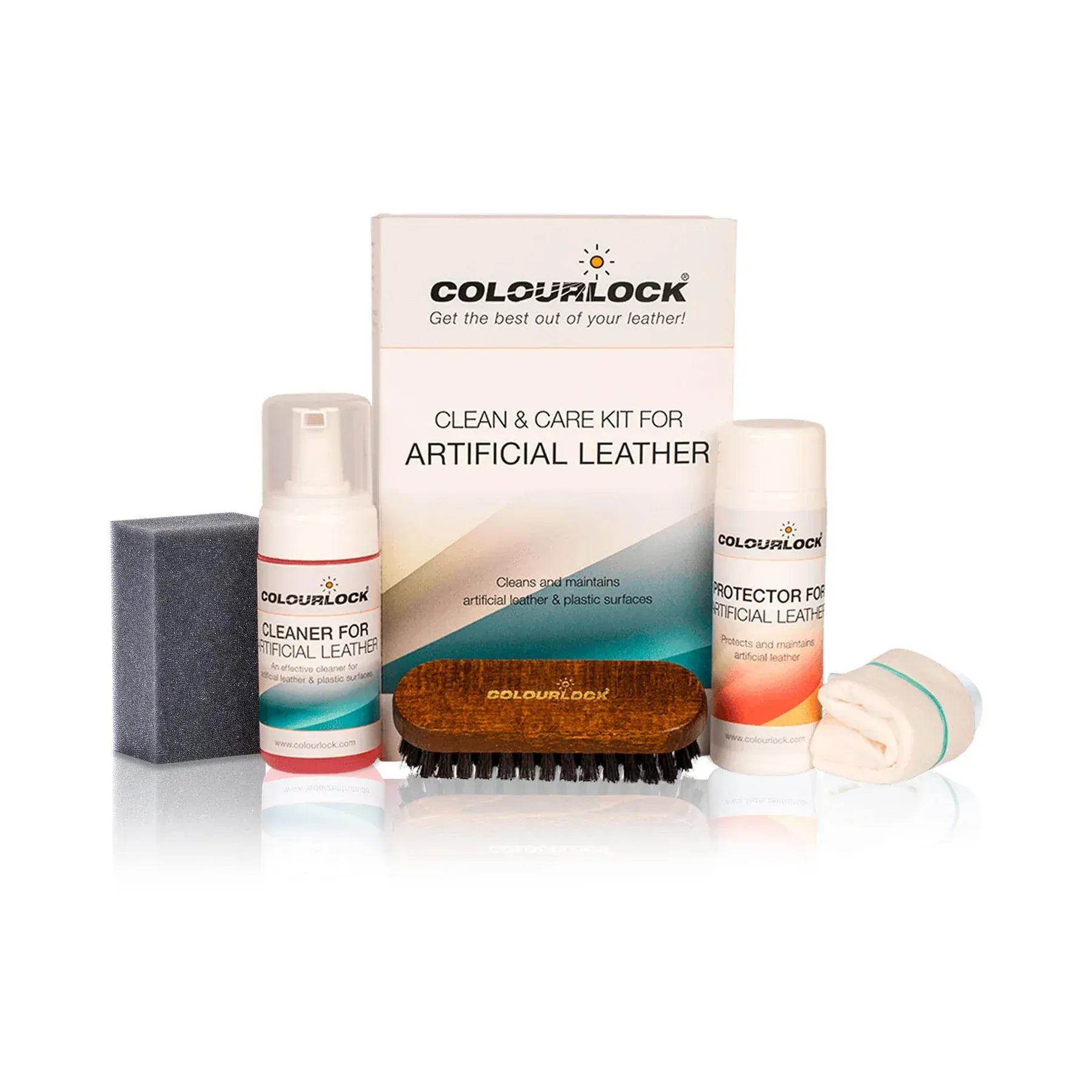 Colourlock Chemical Clean and Care Set for Artificial Leather