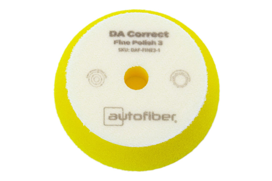 Autofiber DA Pads | Foam Car Polishing Pads - Various Sizes