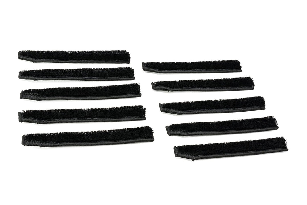 Autofiber Brush Narrow / Scrub Ninja / Black [Detail Stix] Refill Covers (10 pack)