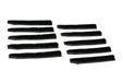 Autofiber Brush Narrow / Scrub Ninja / Black [Detail Stix] Refill Covers (10 pack)