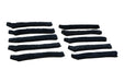 Autofiber Case Brush Narrow / Microfiber Terry / Black Case [Detail Stix] Refill Covers (10 packs)