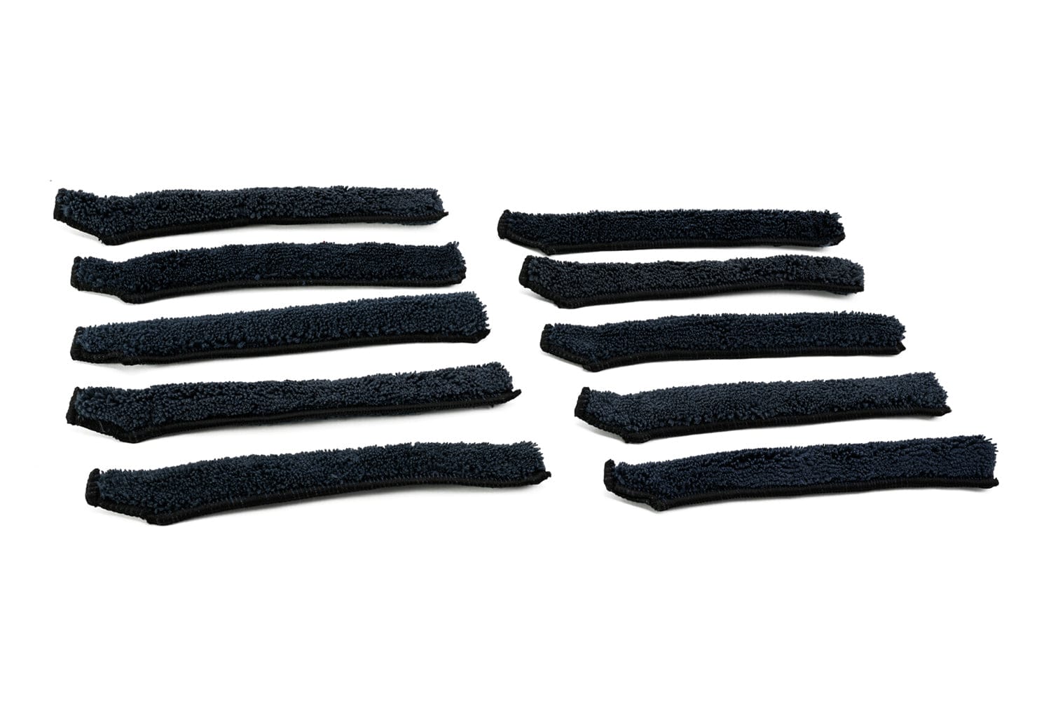 Autofiber Case Brush Narrow / Microfiber Terry / Black Case [Detail Stix] Refill Covers (10 packs)