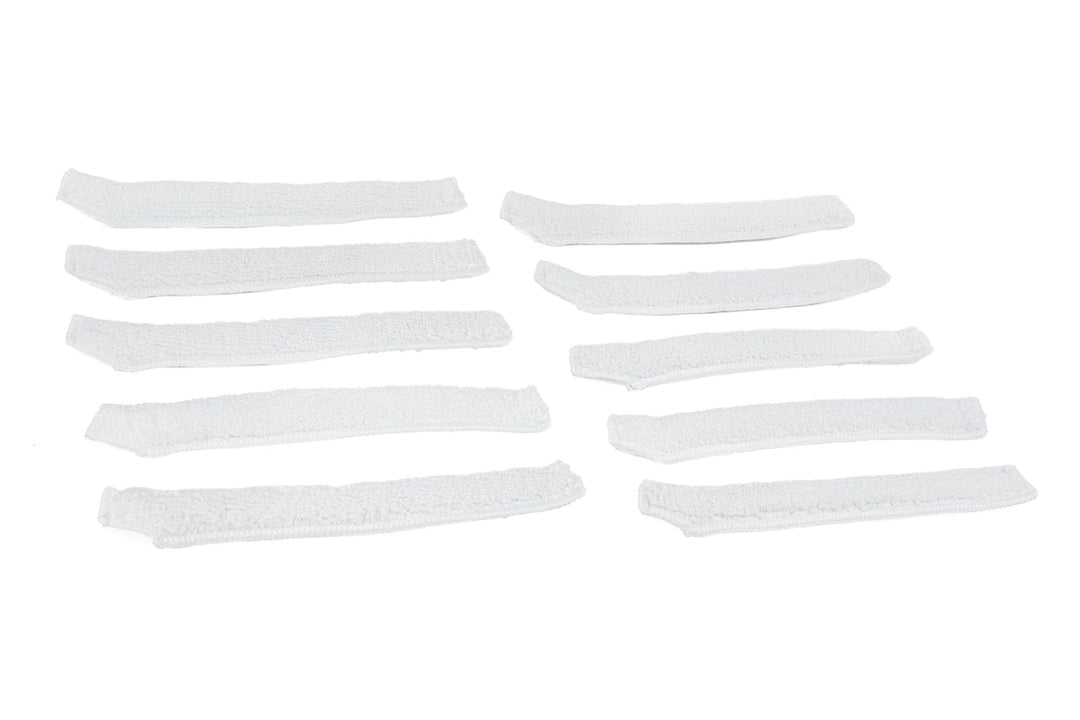 Autofiber Brush Narrow / Microfiber Terry / White [Detail Stix] Refill Covers (10 pack)