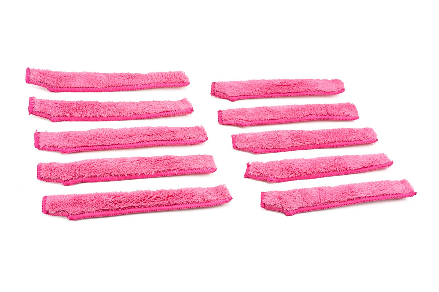 Autofiber Case Brush Narrow / Microfiber Plush / Pink Case [Detail Stix] Refill Covers (10 packs)
