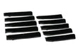 Autofiber Case Brush Wide / Scrub Ninja / Black Case [Detail Stix] Refill Covers (10 packs)