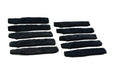 Autofiber Case Brush Wide / Microfiber Terry / Black Case [Detail Stix] Refill Covers (10 packs)