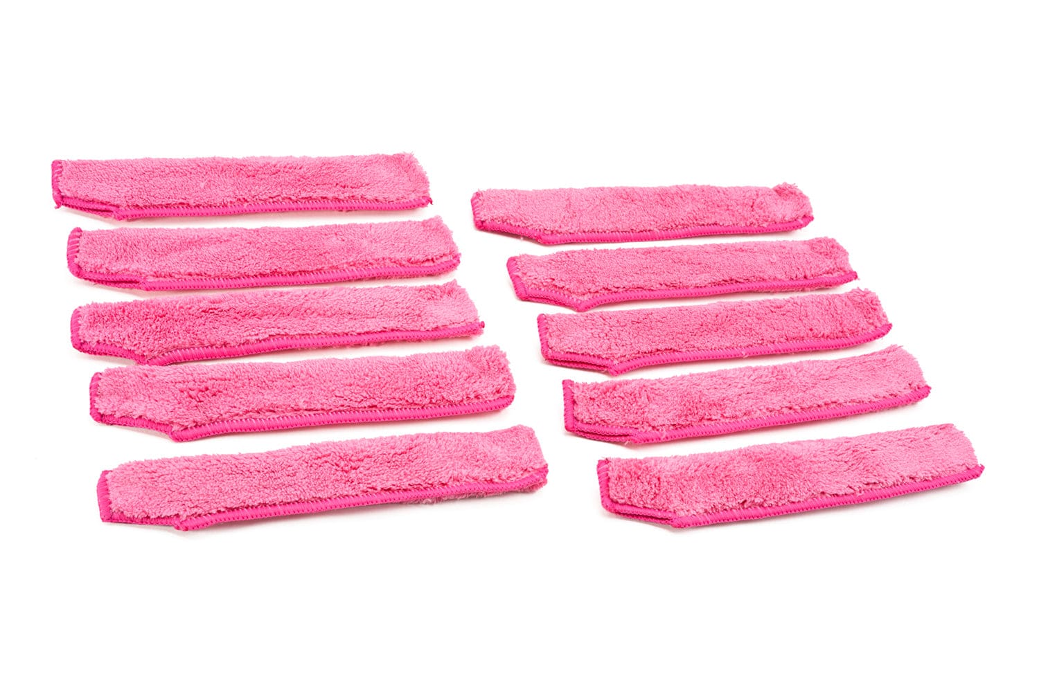 Autofiber Brush Wide / Microfiber Plush / Pink [Detail Stix] Refill Covers (10 pack)