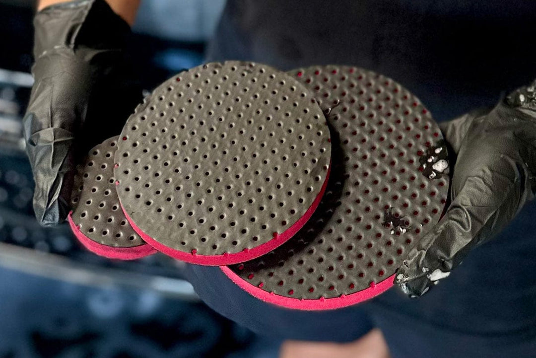 Autofiber Pad [Holey Clay Disc] Decontamination Pad for Polishers - 1 pack