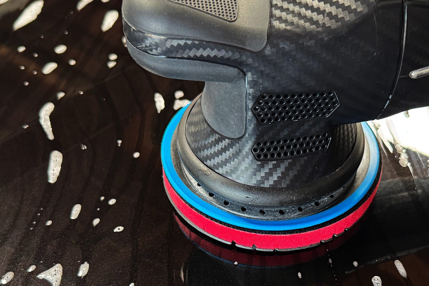 Autofiber Pad [Holey Clay Disc] Decontamination Pad for Polishers - 1 pack