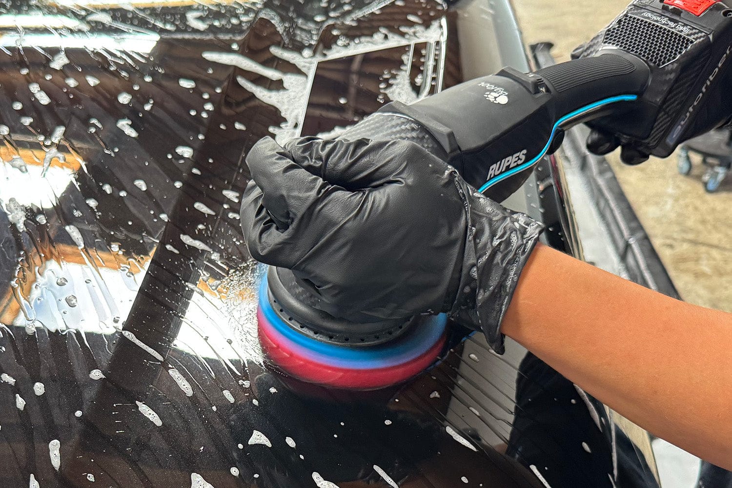 Autofiber Pad [Holey Clay Disc] Decontamination Pad for Polishers - 1 pack