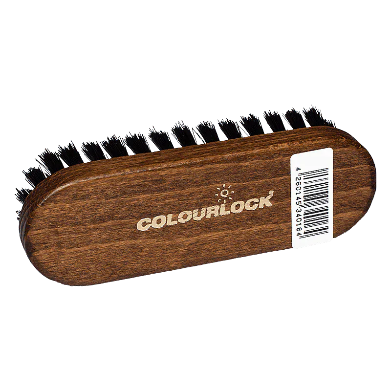 Colourlock Chemical Leather and Textile Cleaning Brush (Brown 120x39mm)