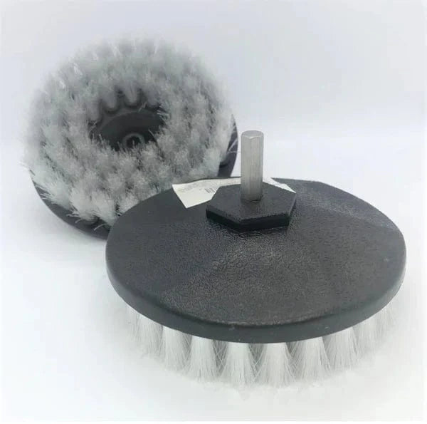 P&amp;S Detail Products Brush Drill Brush - Light Duty (White Bristle)