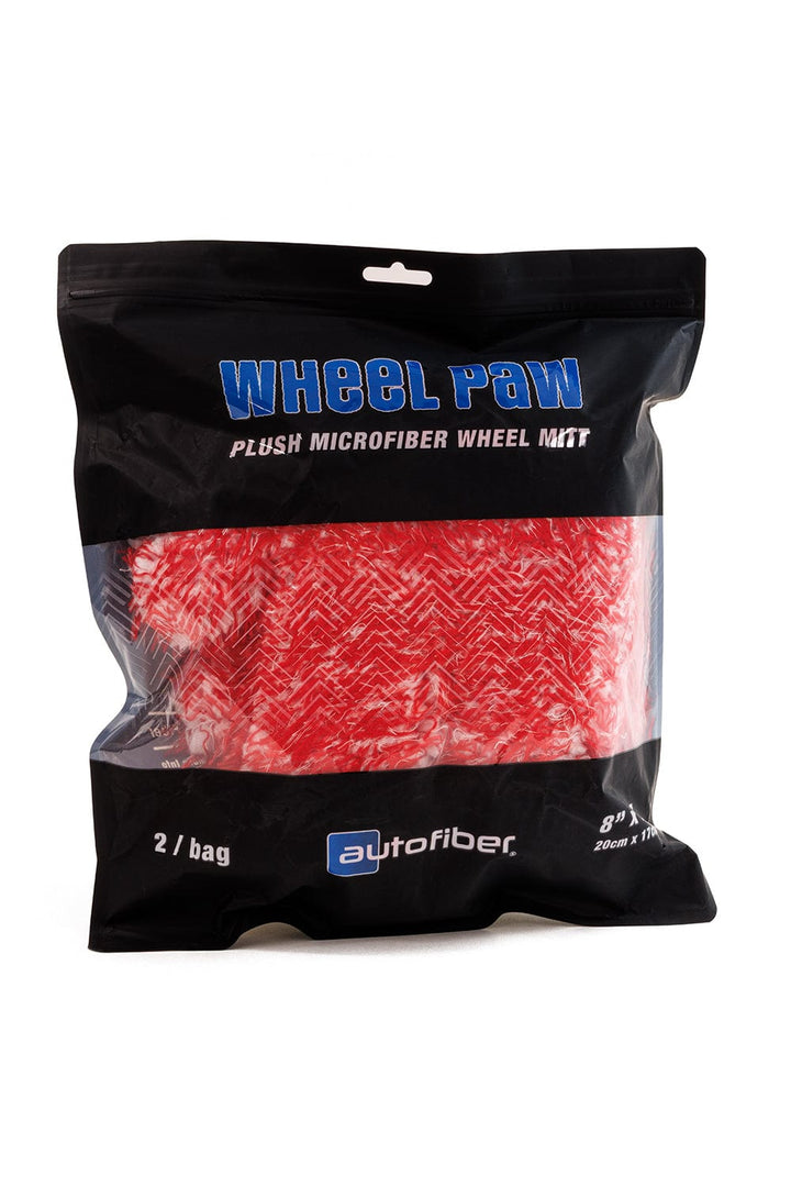 Autofiber Mitt [Wheel Paw] Wheel and Rim Cleaning Mitt - 2 pack