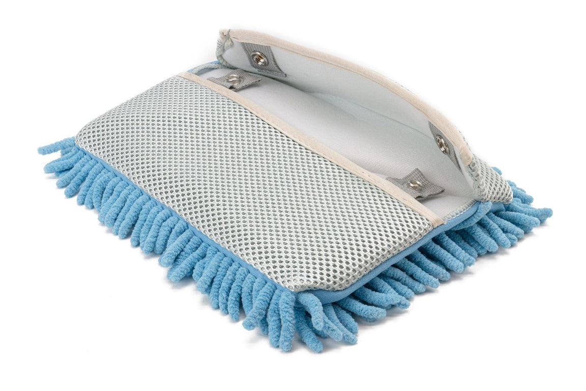 Autofiber Mitt On A Stick Pro Brosse De Lavage Avec Tete Rotative Nouvelle Version