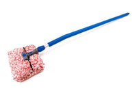 Autofiber Tool Dragon - Red / 8 degree Bend End [Mitt on a Stick PRO] Adjustable Wash Tool with 61" Angled Pole