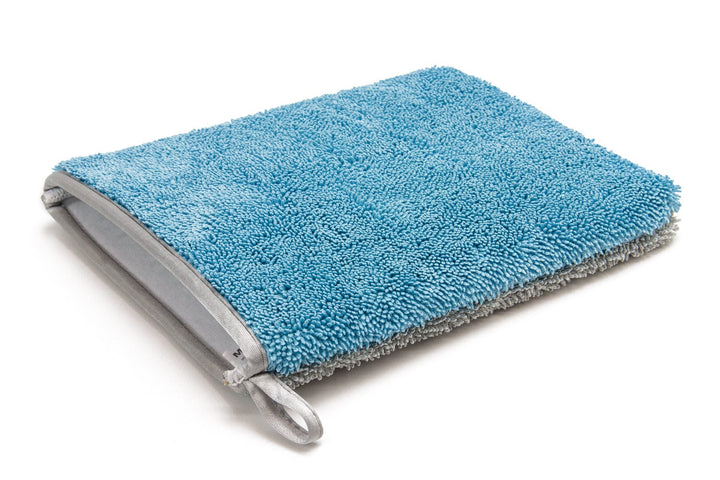 Autofiber Towel [Zero Cuff] Microfiber Twist Wash/Glass Mitt (7 in. x 9 in.) 1 pack