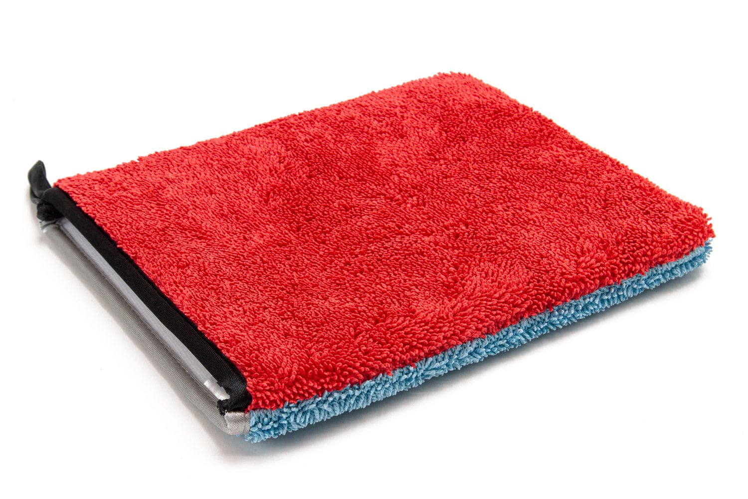 Autofiber Case Mitt Red/Blue FULL CASE [Zero Cuff] Twist Glass/Wash Mitt (9"x7") Case of 25