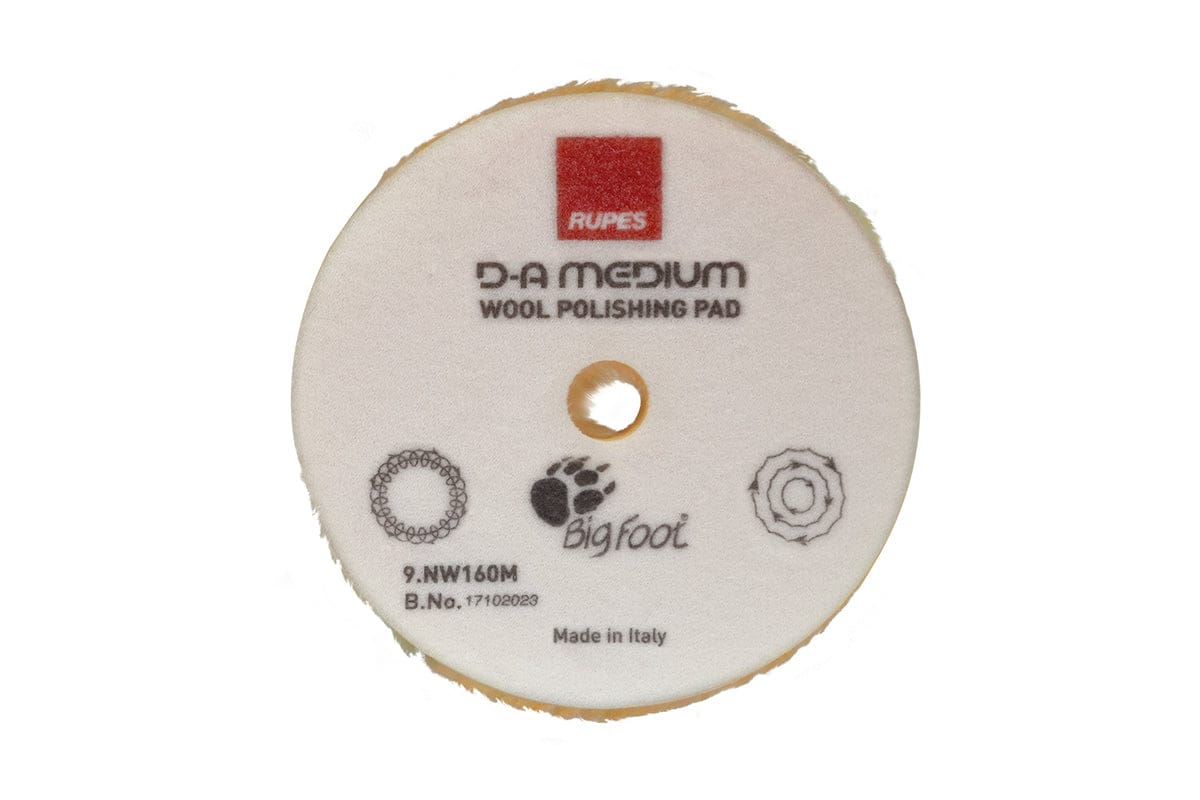 Rupes Pad [D-A Medium] Wool Polishing Pad