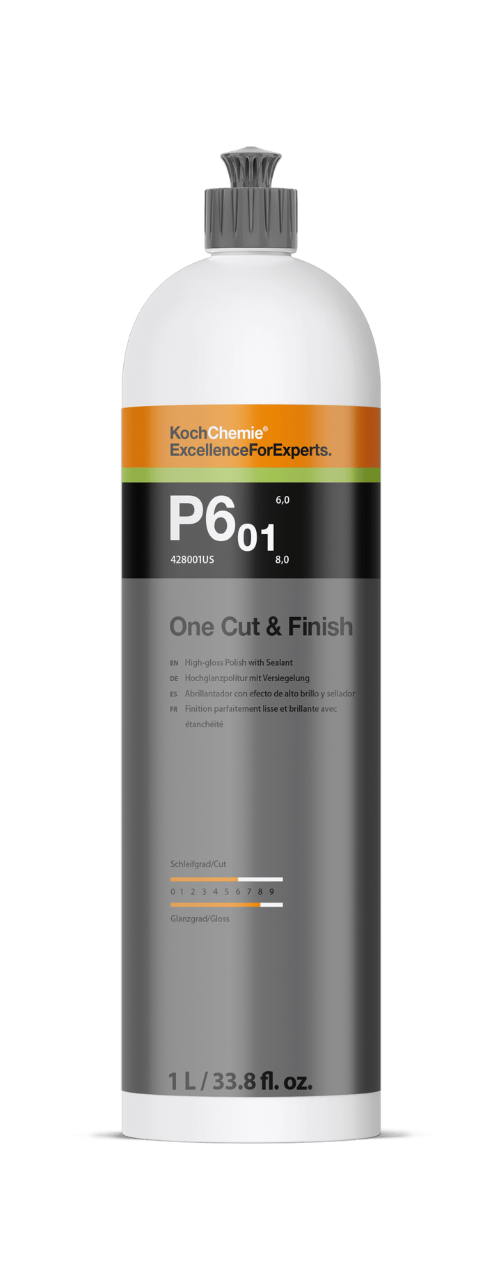 KochChemie Polish 1 L Koch Chemie P6.02 One Cut &amp; Finish Polish with Sealant