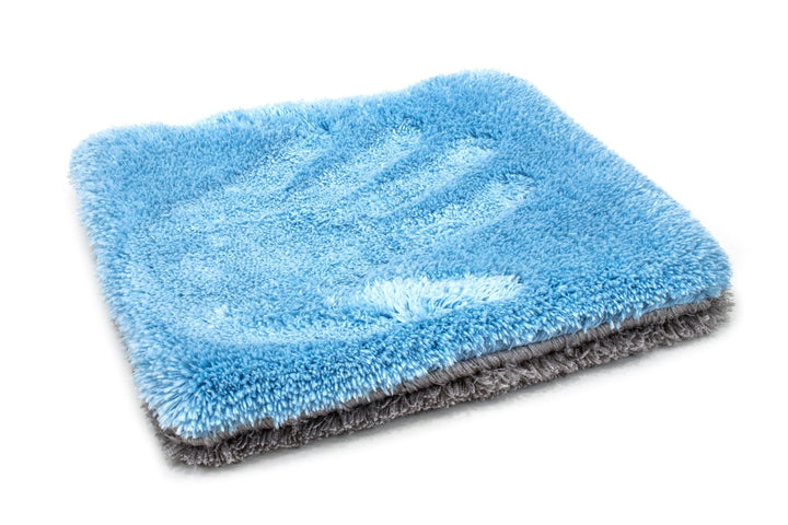 Shine Supply [Flat Out] Microfiber Wash Pad (9"x8") Blue/Gray - 4 pack
