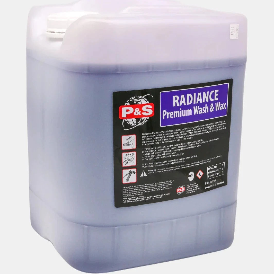 P&amp;S Detail Products Chemical Inspiration Radiance Coating Maintenance Wash