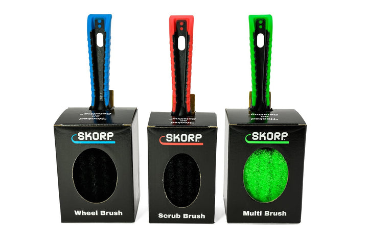 SKORP Brush [SKORP] 3-pack (Multi, Wheel, Scrub)