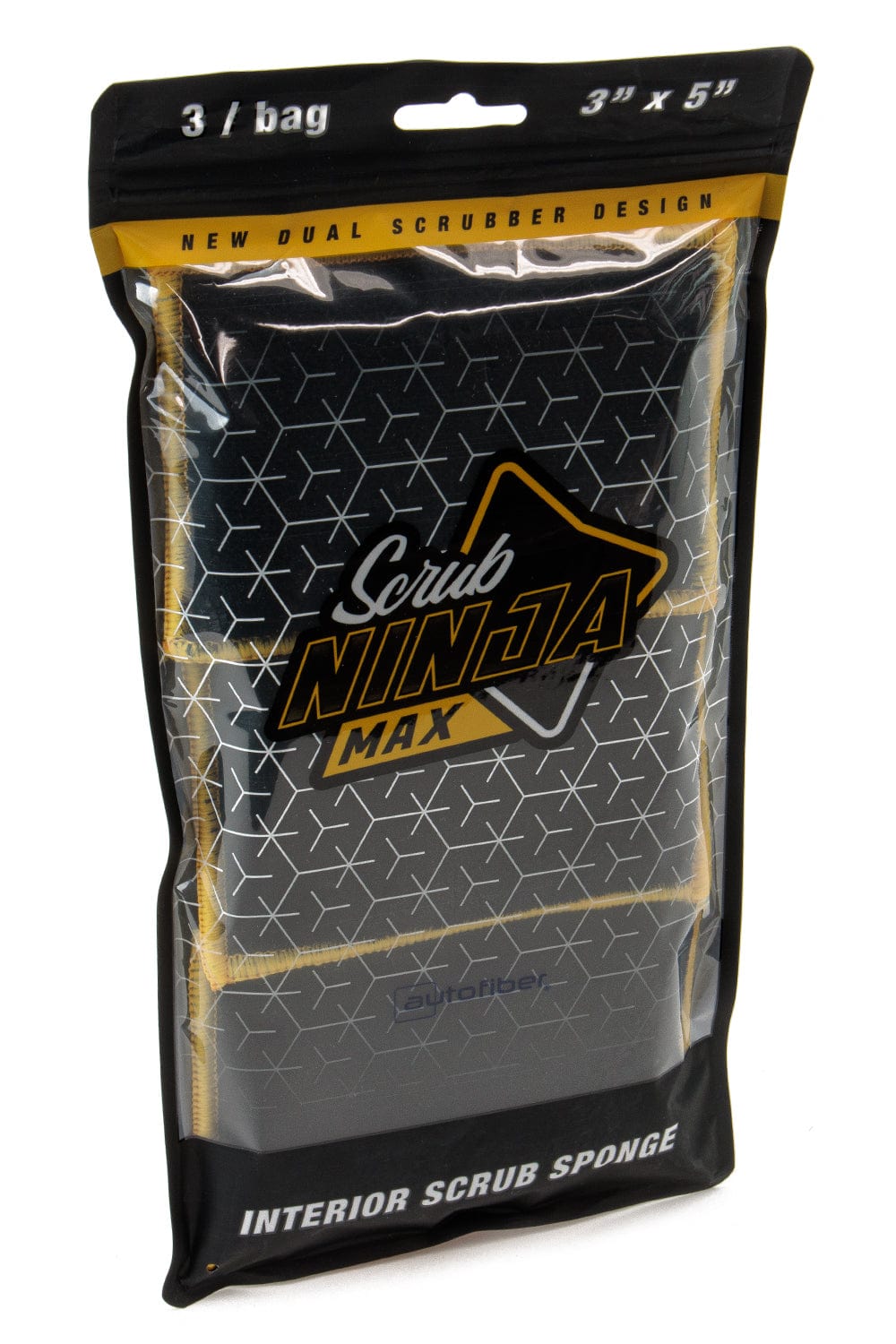 Autofiber Case Sponge FULL CASE [Scrub Ninja Max] Scrubber Sponge 5"x3.5" - 120/case