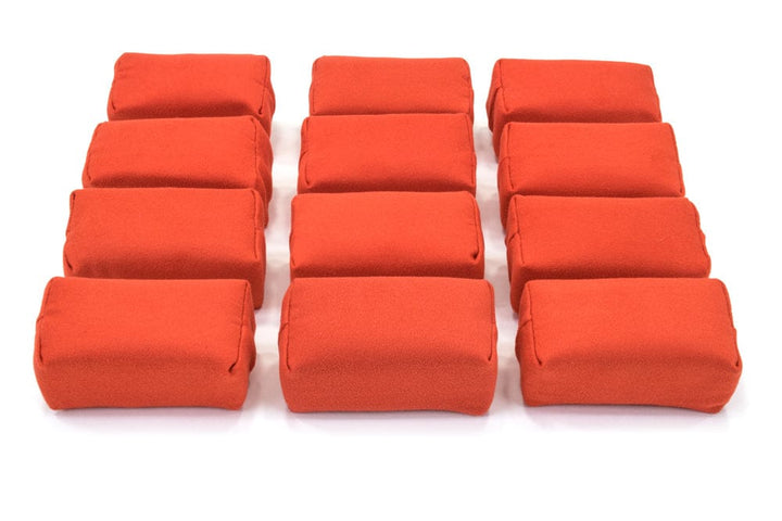 Autofiber Sponge Red [Appli-Coat] Microfiber Ceramic Coating Applicator Pad (3 in. x 1.5 in. x 1.5 in.) 12 pack