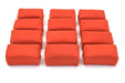 Autofiber Sponge Red [Appli-Coat] Microfiber Ceramic Coating Applicator Pad (3 in. x 1.5 in. x 1.5 in.) 12 pack