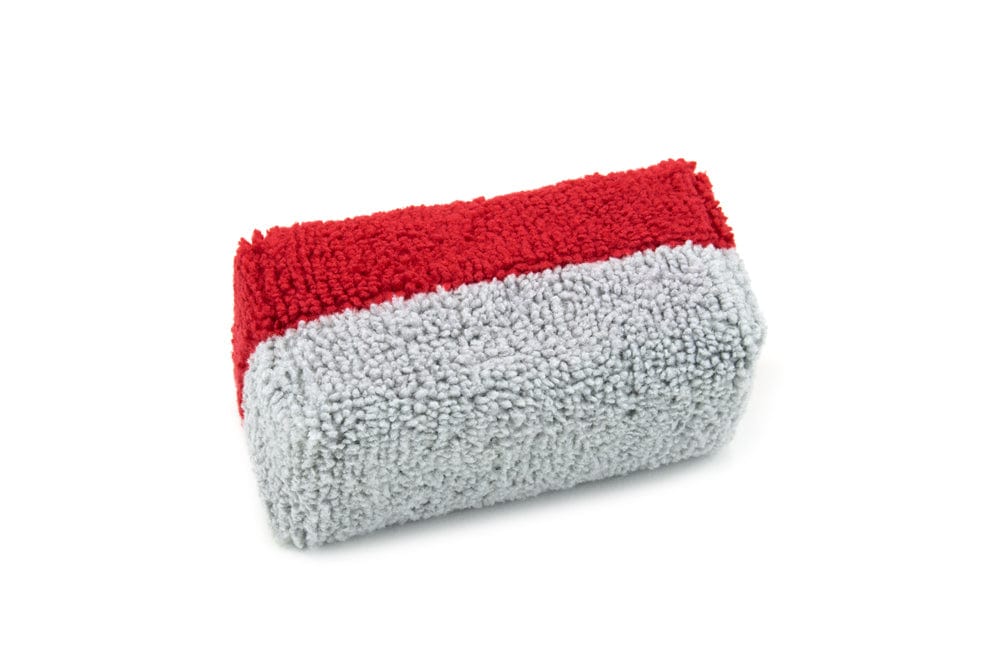 Autofiber Case Sponge Red/Gray CASE [Saver Applicator] Mini (in bags, no branding) - 3"x1.5"x1.5" -240/case