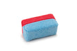 Autofiber Case Sponge Blue/Red CASE [Saver Applicator] Mini (in bags, no branding) - 3"x1.5"x1.5" -240/case