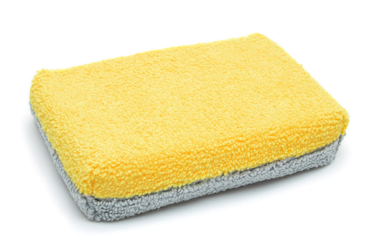 Autofiber Bulk Sponge FULL CASE [Saver Applicator Terry] Thin 5"x3.5"x0.75" - 168/case