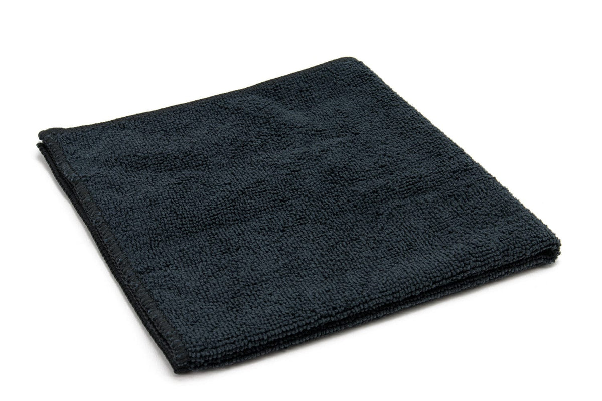 Autofiber Towel Black FULL CASE [Utility 230] Lightweight Microfiber Cleaning Towel 16"x16" - 300/case