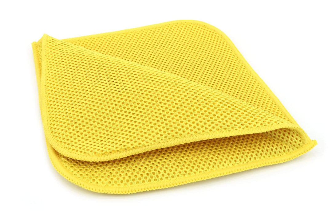 Autofiber Towel [Bug/Decon Flip] Microfiber Mesh Bug &amp; Decontamination Towels - (8 in. x 8 in., 300 gsm) 3 pack