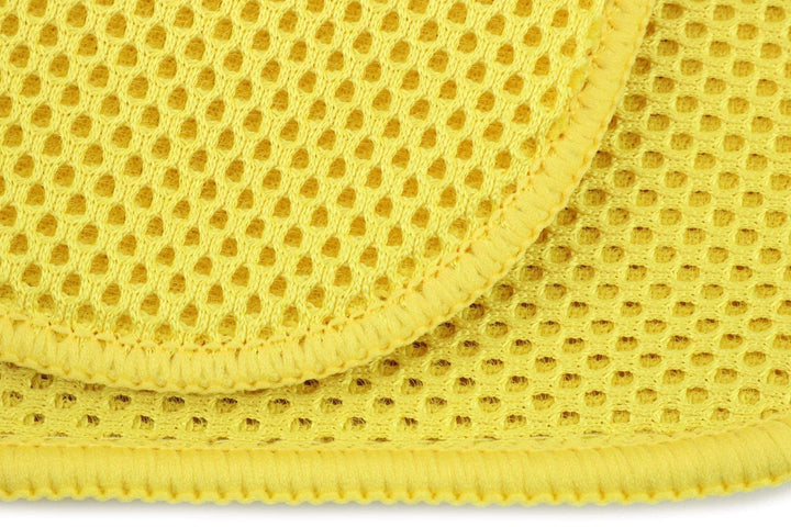 Autofiber Towel [Bug/Decon Flip] Microfiber Mesh Bug &amp; Decontamination Towels - (8 in. x 8 in., 300 gsm) 3 pack