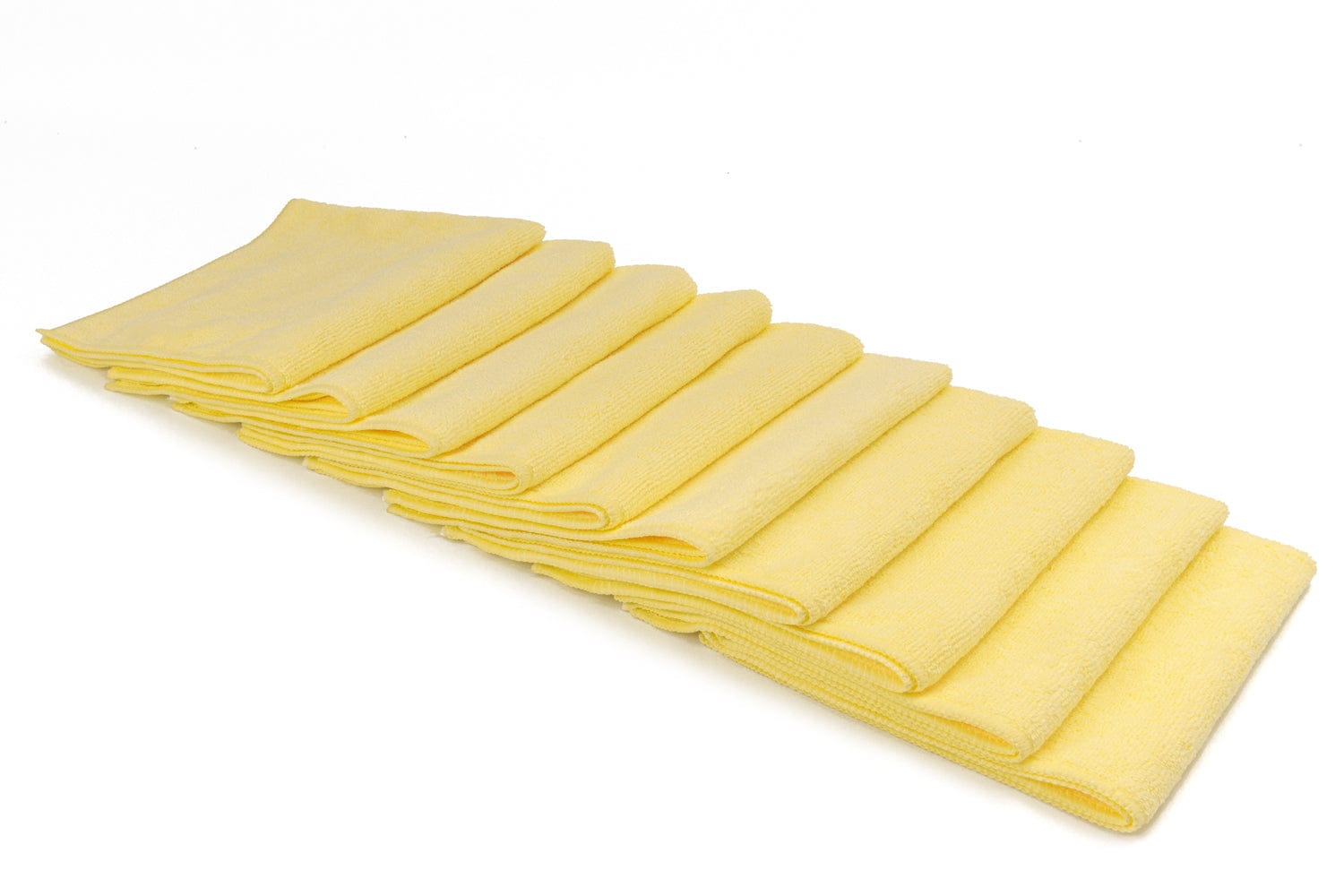 Autofiber Yellow / Edgeless [Utility 300] All-Purpose Edgeless Microfiber Towel (16 in x 16 in., 300 gsm) 10pack